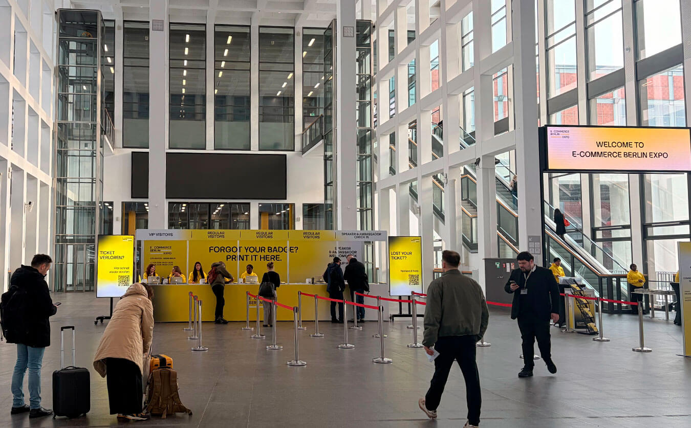 E-commerce Berlin Expo 2026 - Eingang